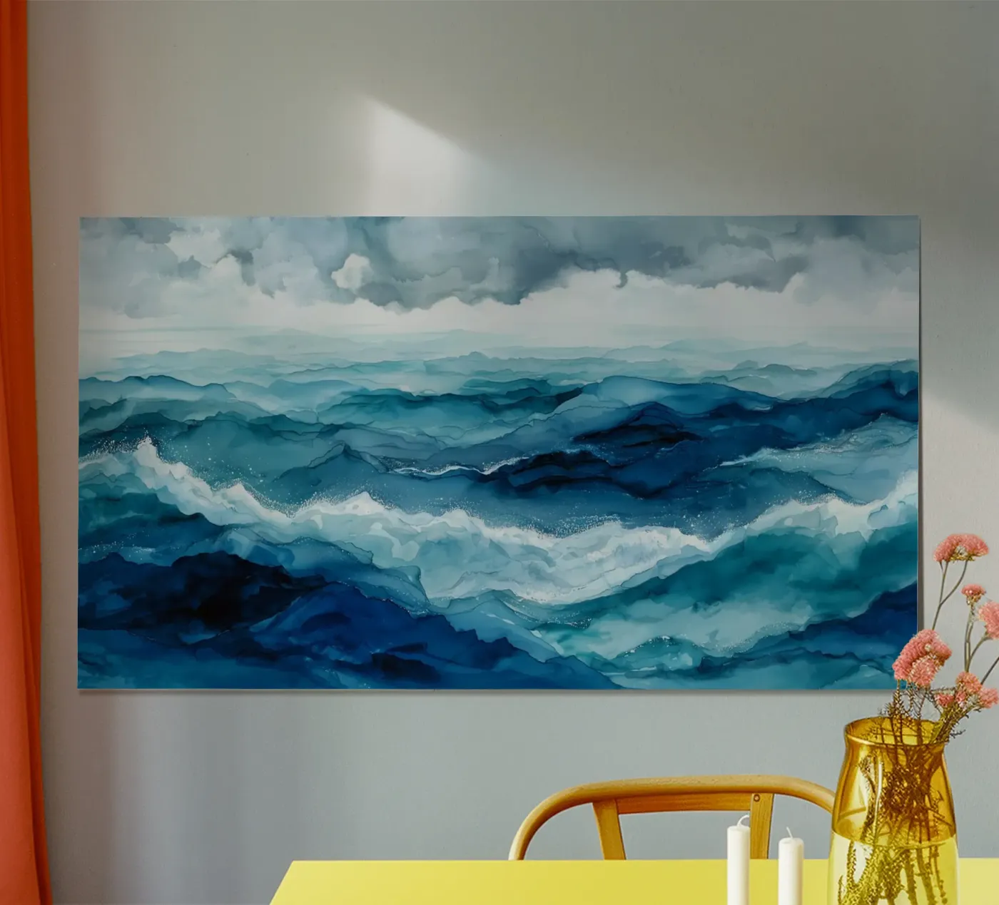 Deep Current poster by Matthias Keller Studio