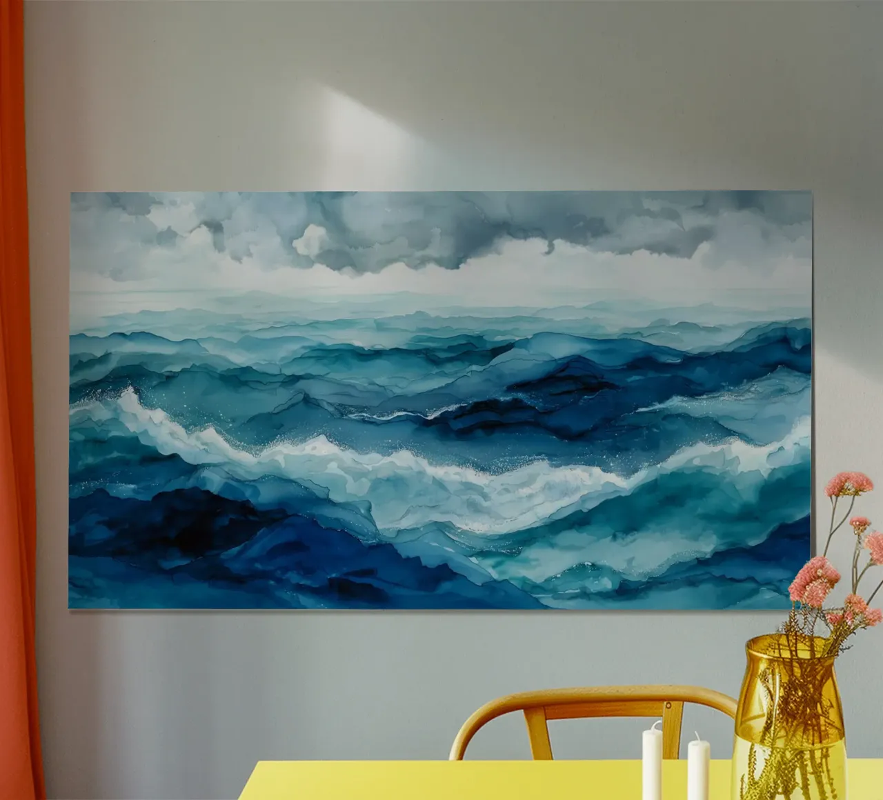 Deep Current poster by Matthias Keller Studio