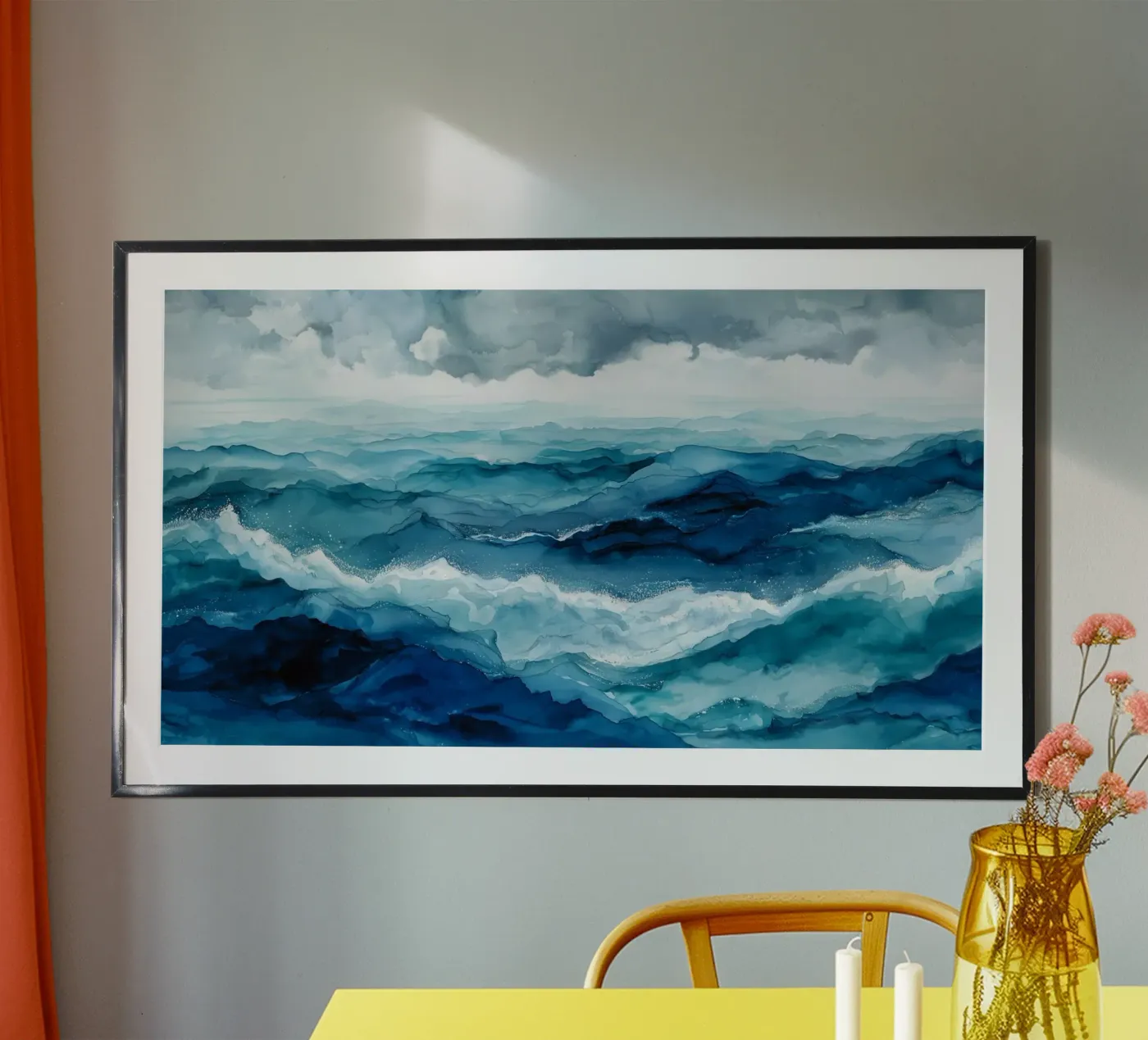 Deep Current poster by Matthias Keller Studio