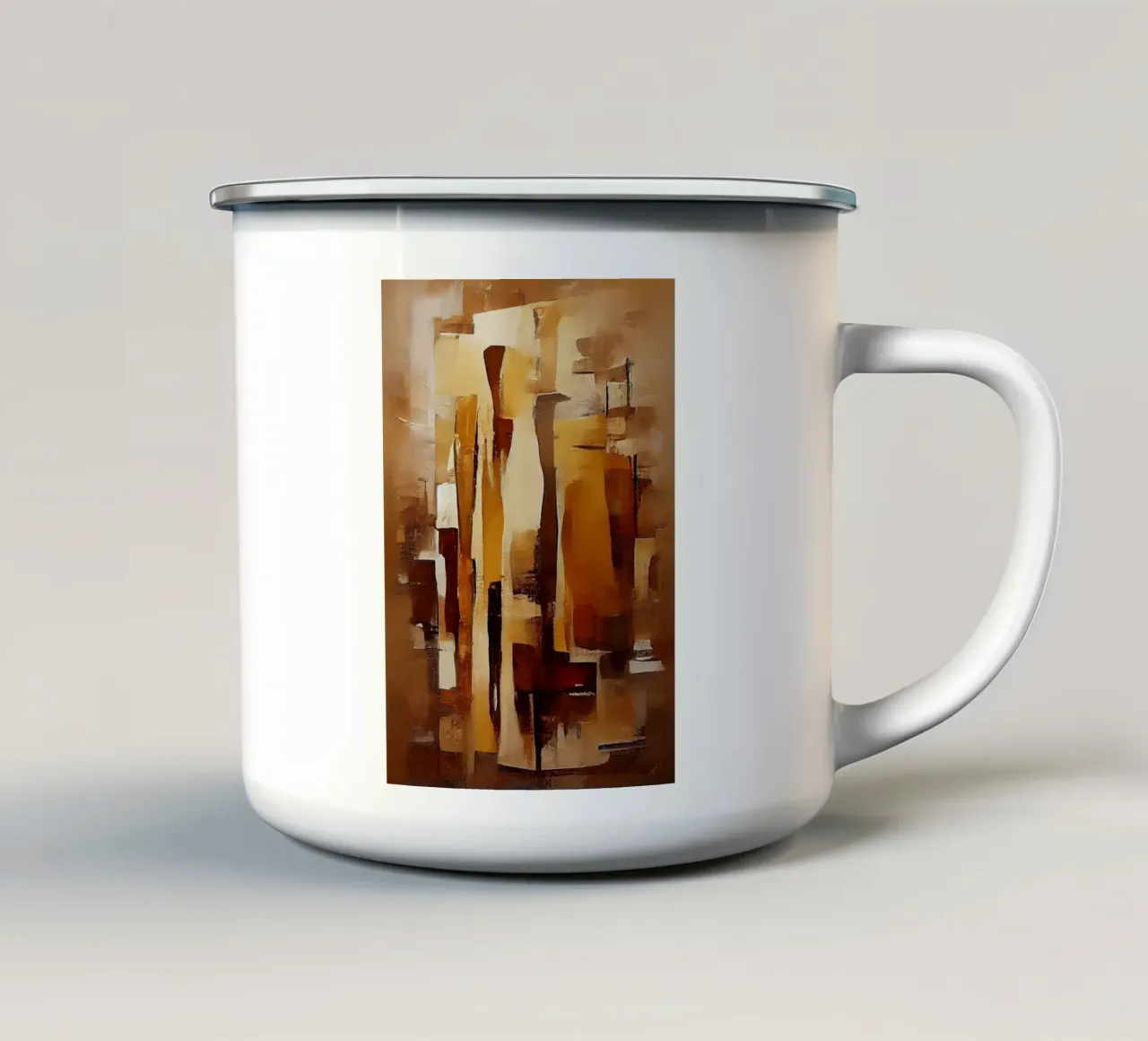 Arte da parete di Imagine tazza in smalto da Imagine