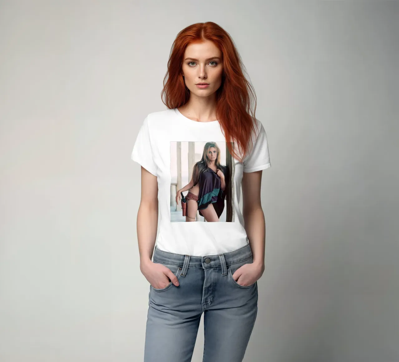 The Western Hannie Caulder, 1971 t-shirt by Lorraine Mooore