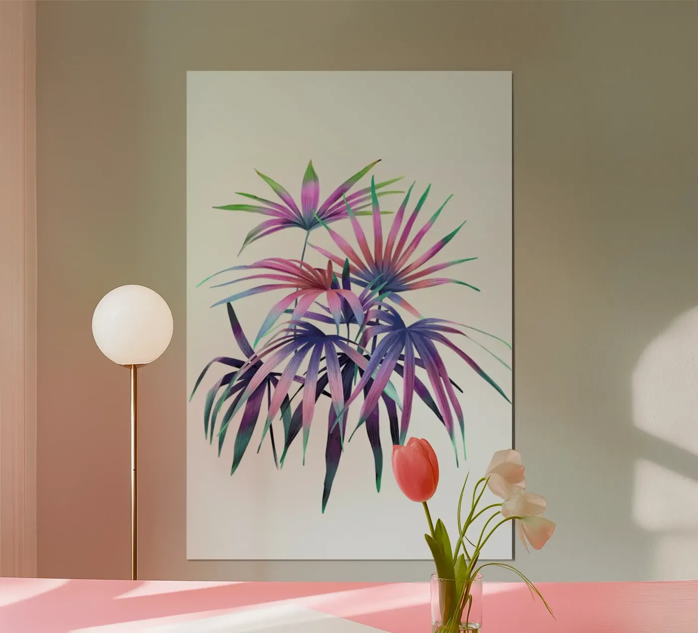 Bunte Palmen poster da youdesignme