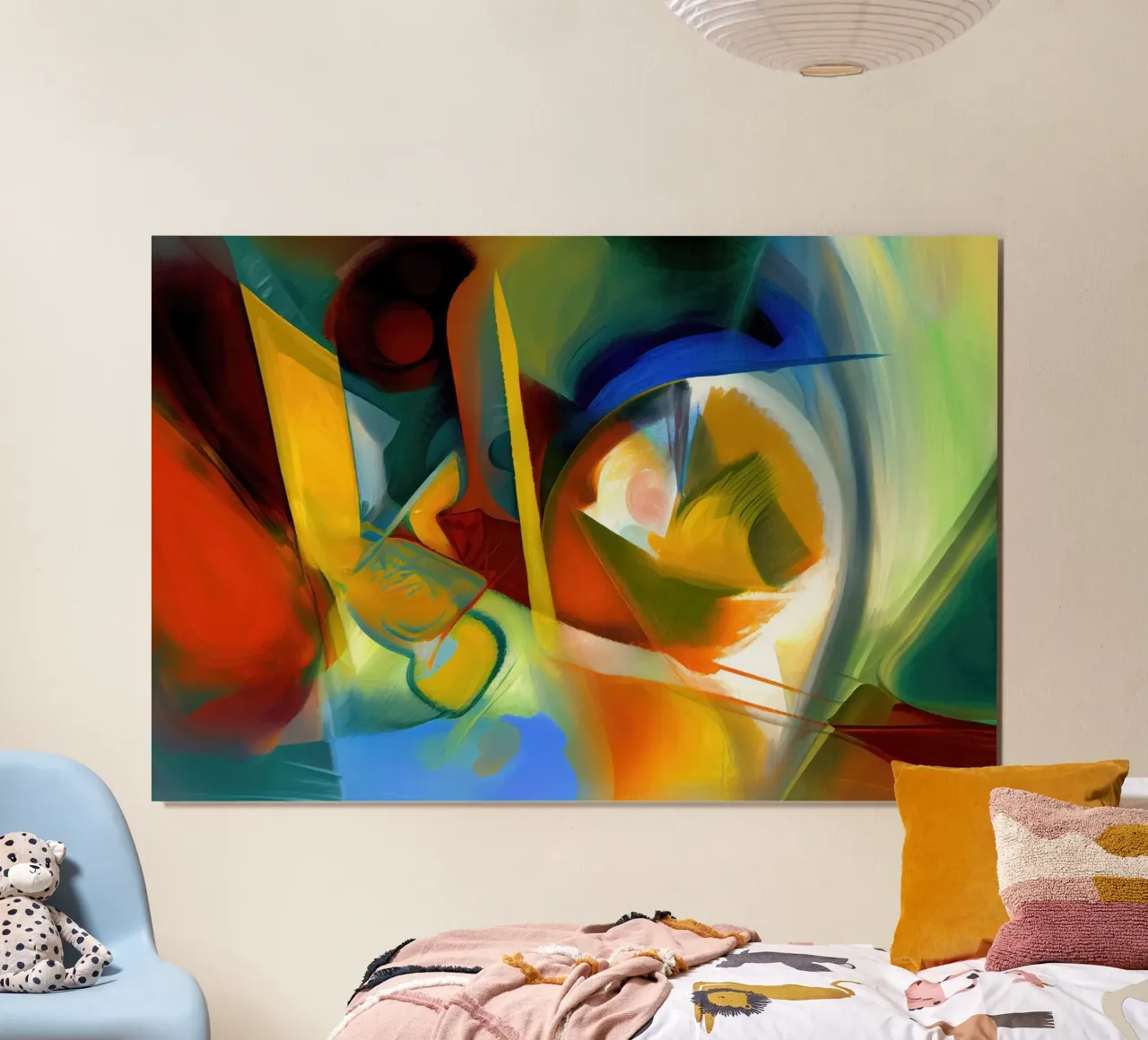 Arte da parete di Imagine poster con telaio in legno da Imagine