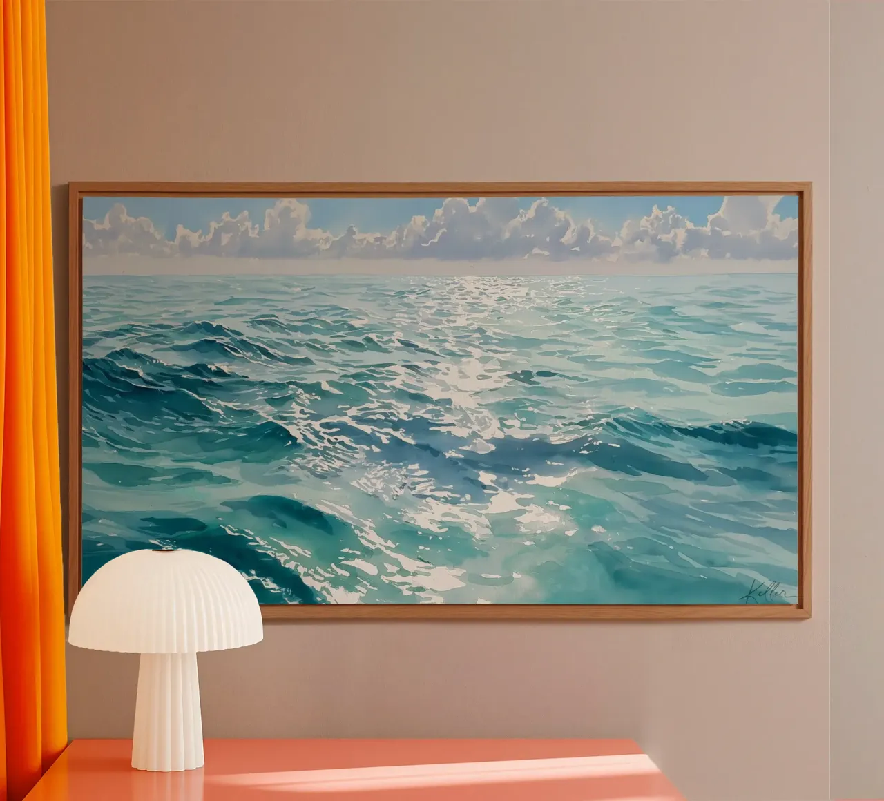 Luce del mattino alluminio dibond da Matthias Keller Studio
