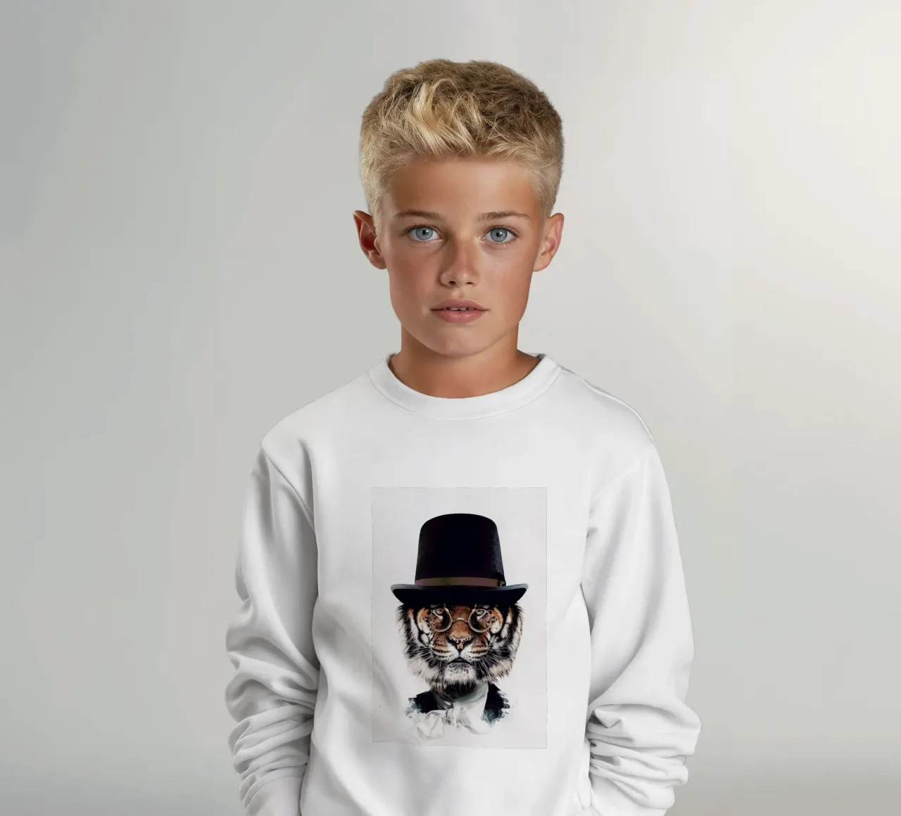 Classy Tiger Light felpa bambino da Wouter Rikken