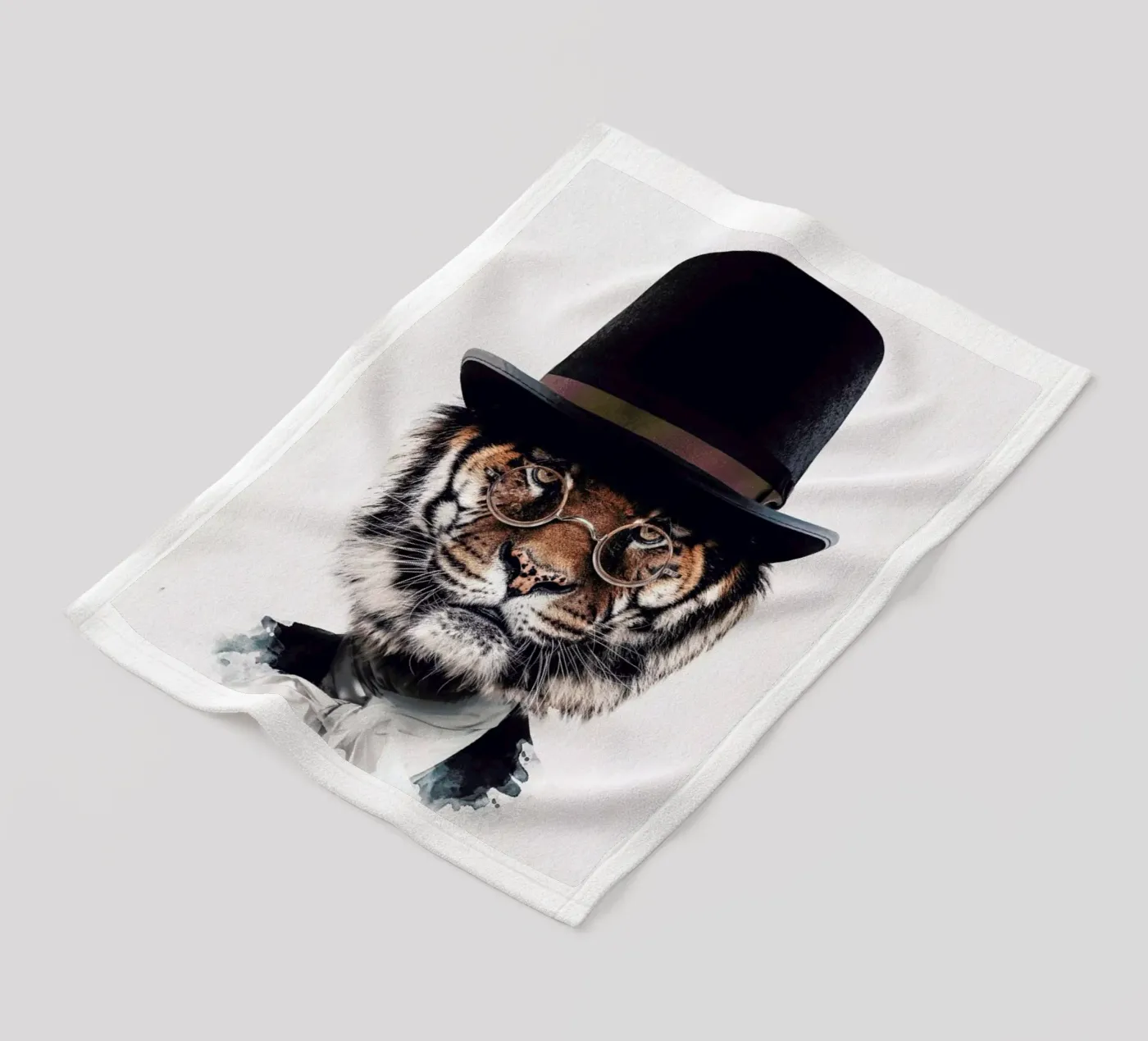 Classy Tiger Light Fleecedecke von Wouter Rikken