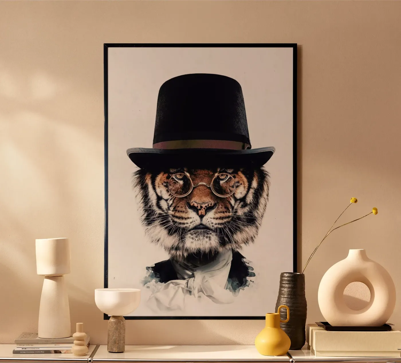 Classy Tiger Light poster by Wouter Rikken