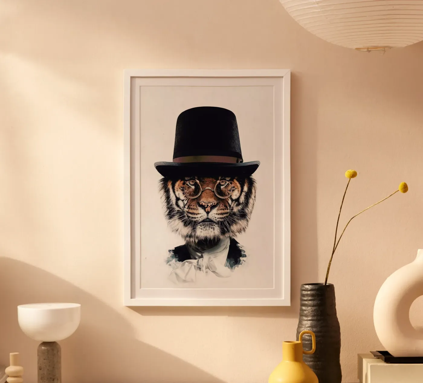 Classy Tiger Light poster by Wouter Rikken