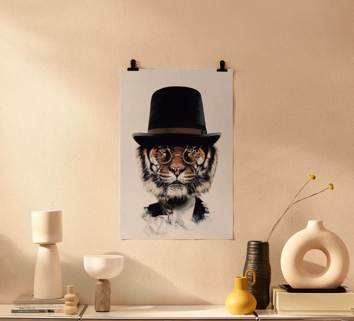 Classy Tiger Light poster by Wouter Rikken