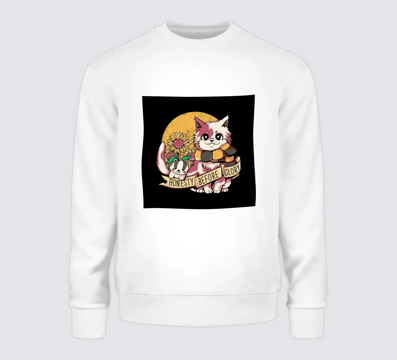 Giant Cat, Tiny Elephant Sweatshirt von Tobe Fonseca