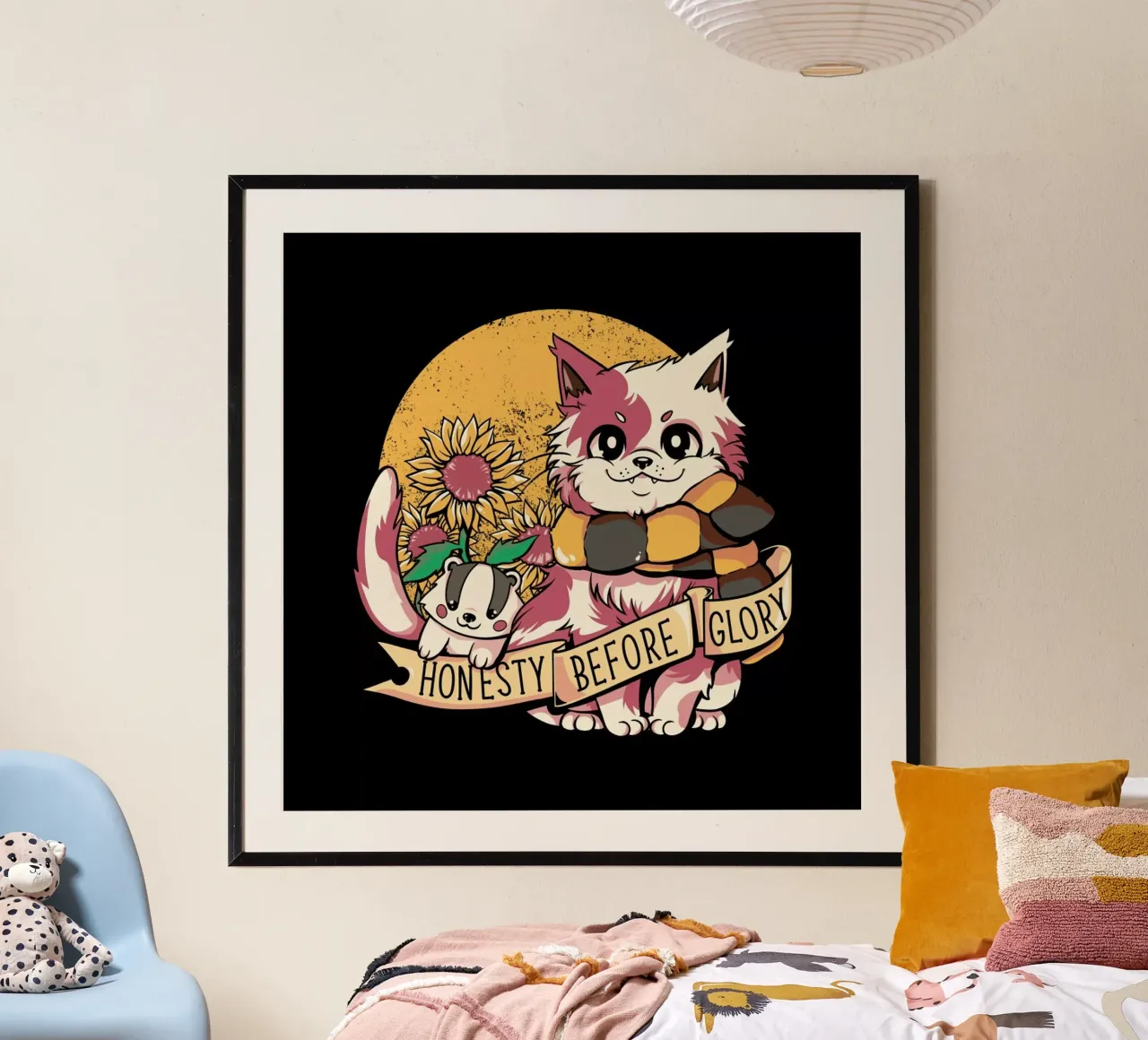 Giant Cat, Tiny Elephant poster da Tobe Fonseca