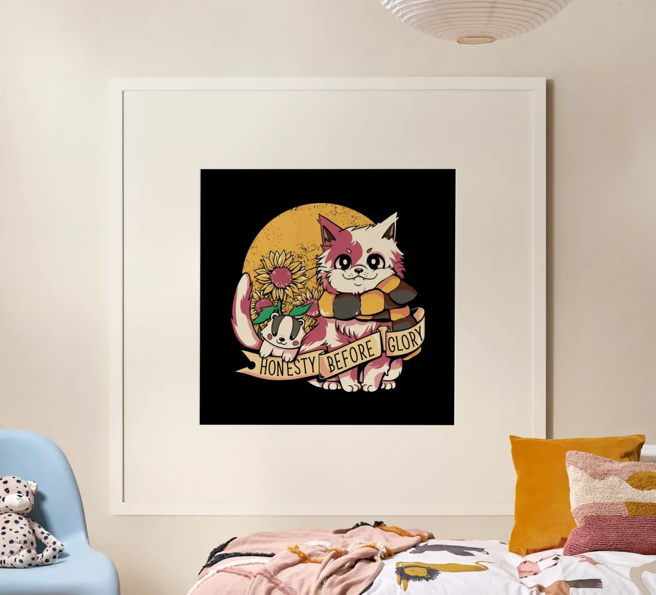 Giant Cat, Tiny Elephant poster da Tobe Fonseca