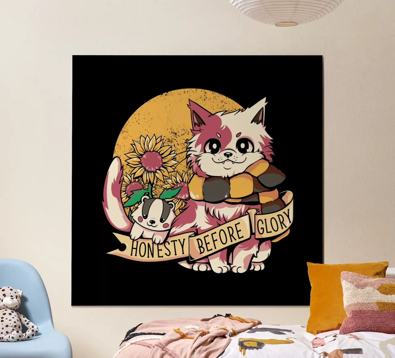 Giant Cat, Tiny Elephant poster da Tobe Fonseca