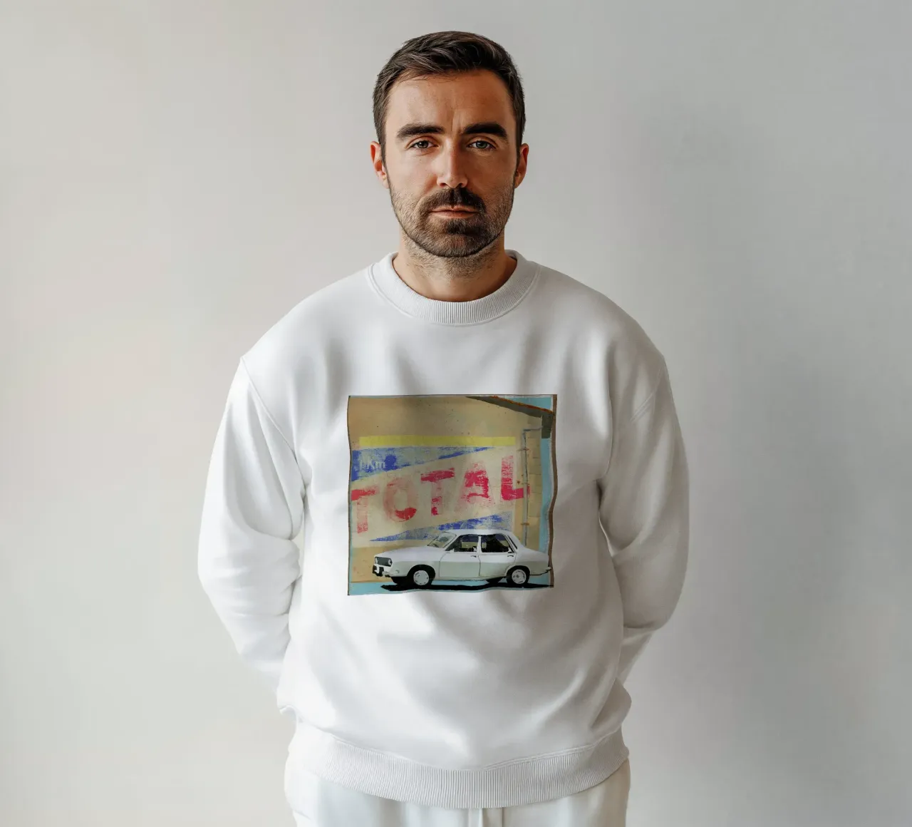 Total 1 Final 1 Sweatshirt von Andy Bridge