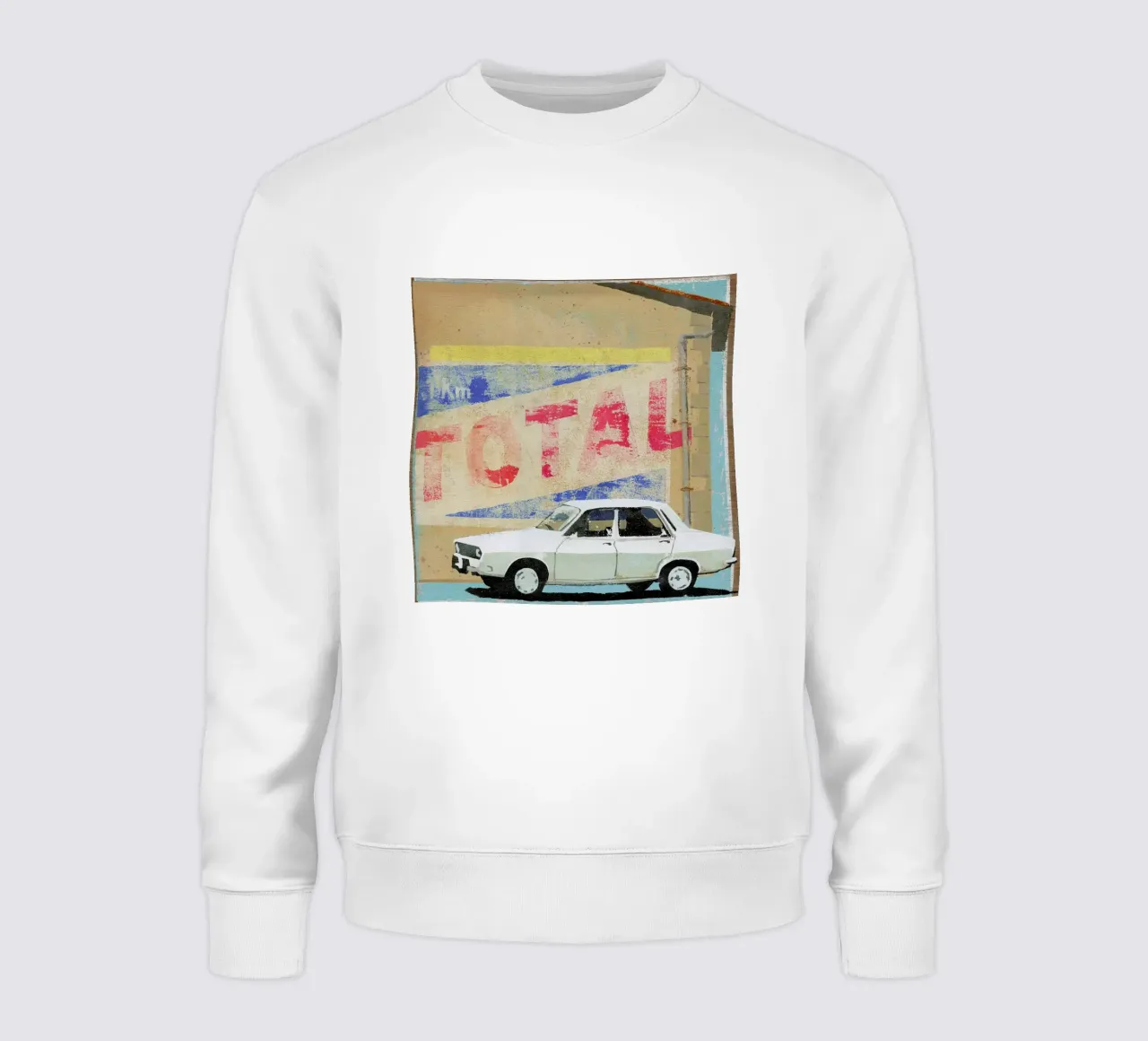 Total 1 Final 1 Sweatshirt von Andy Bridge