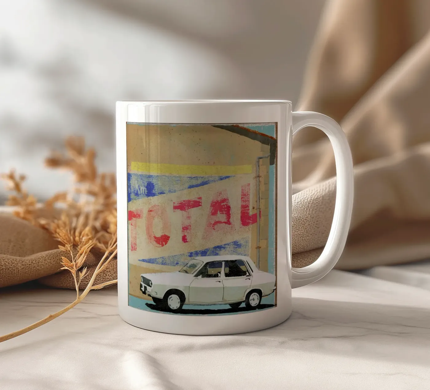 Total 1 Final 1 ceramic mug by Andy Bridge