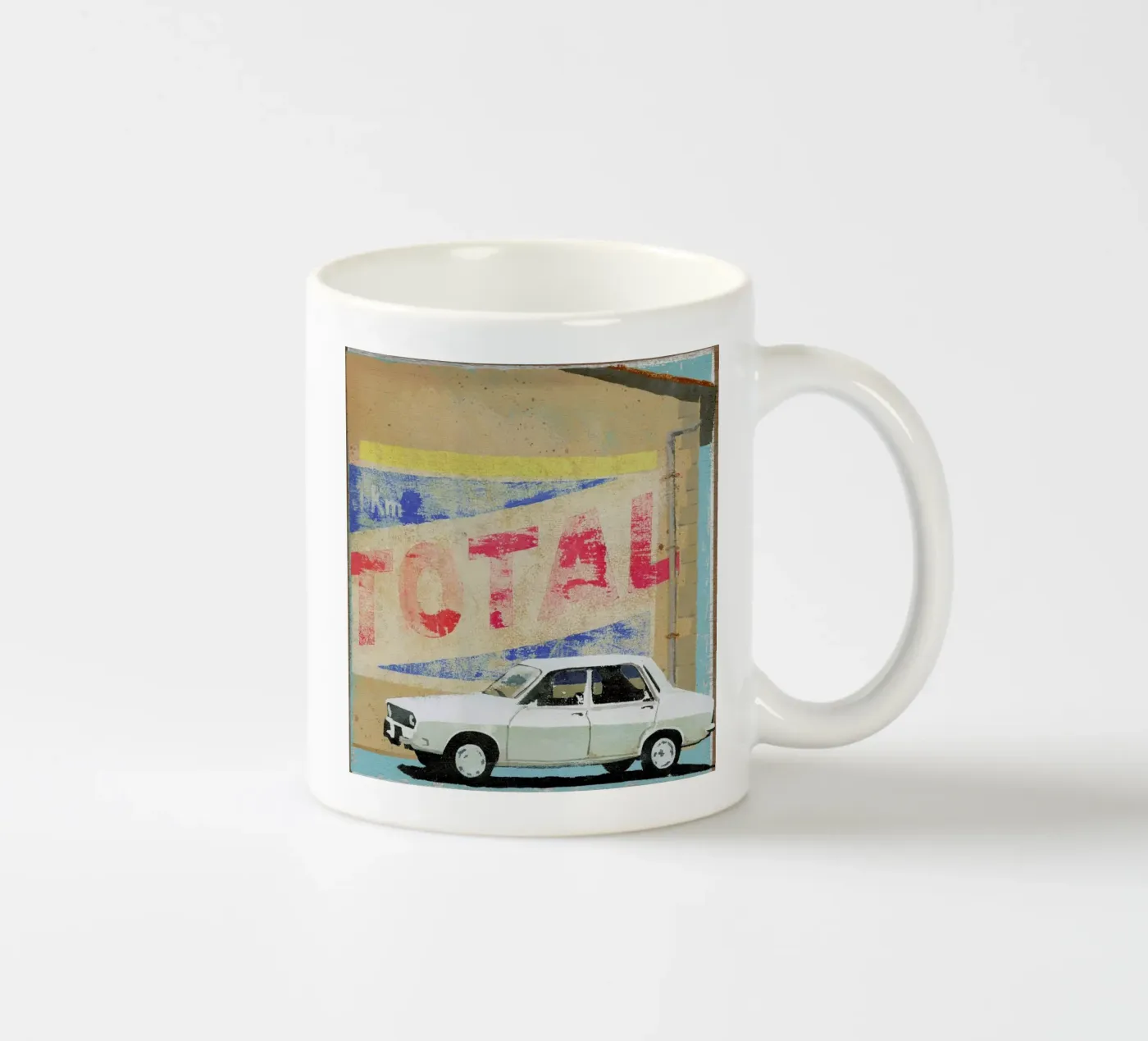 Total 1 Final 1 ceramic mug by Andy Bridge