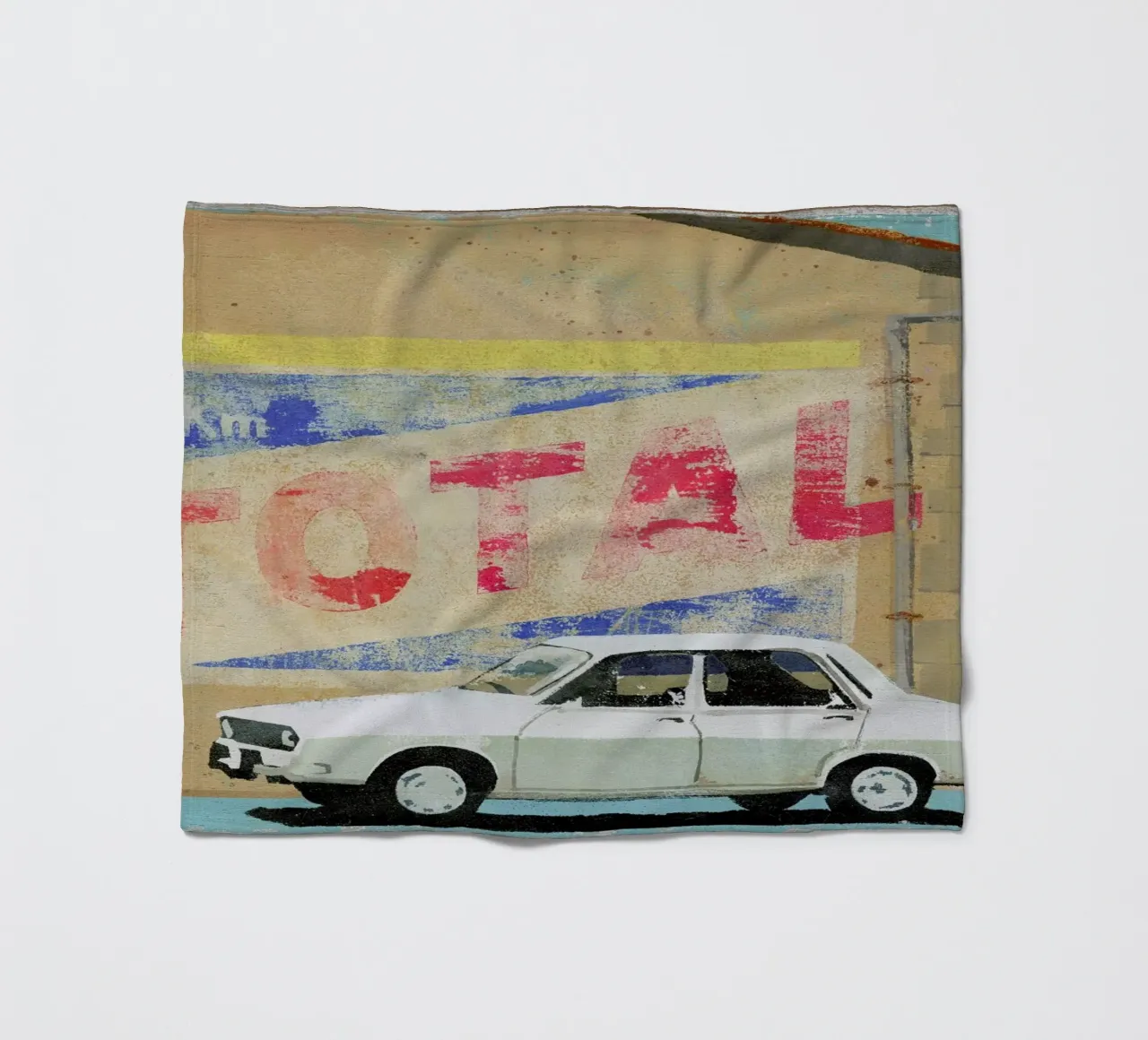 Total 1 Final 1 fleece blanket by Andy Bridge