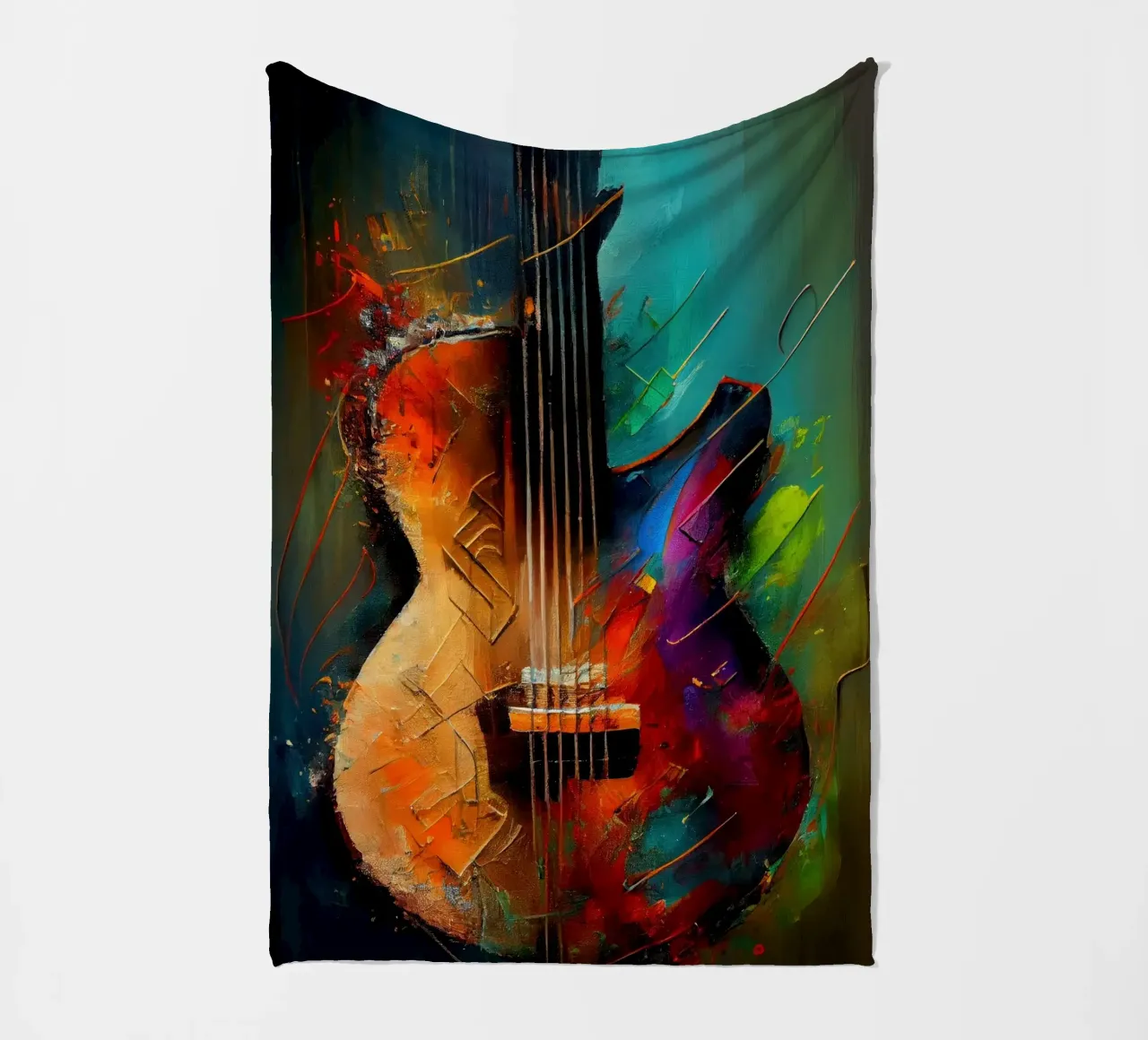 Arte da parete di Imagine coperta in pile da Imagine