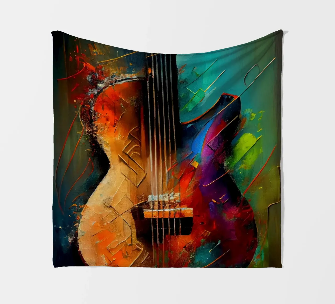 Arte da parete di Imagine coperta in pile da Imagine