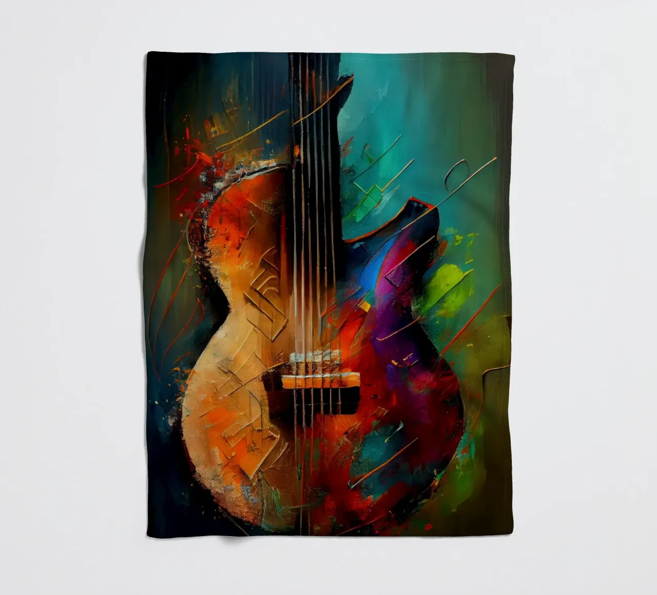 Arte da parete di Imagine coperta in pile da Imagine