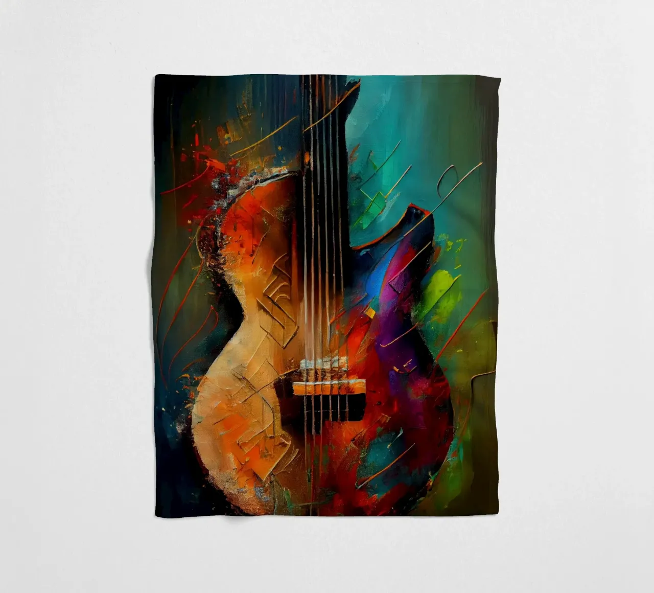 Arte da parete di Imagine coperta in pile da Imagine
