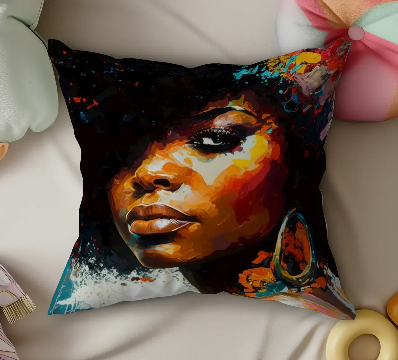 Wall-art by Imagine decorative cushion by Imagine