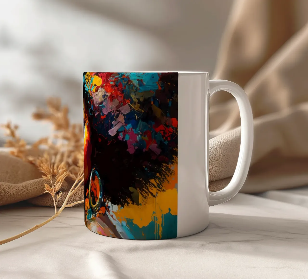 Arte da parete di Imagine tazza in ceramica da Imagine