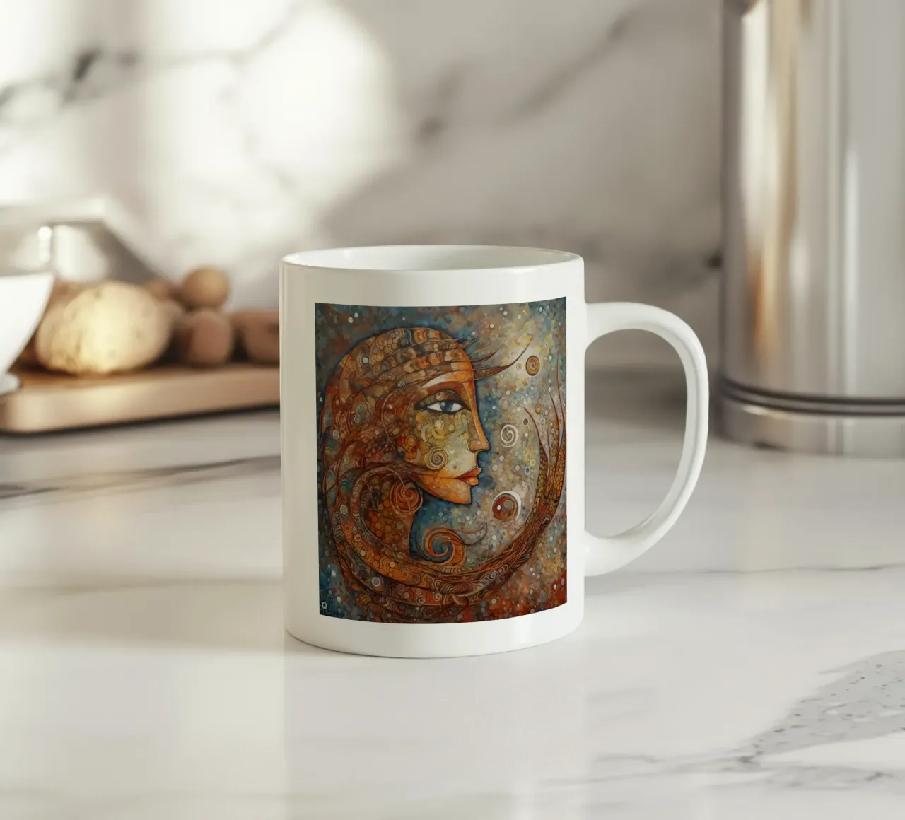 Arte da parete di Imagine tazza in ceramica da Imagine