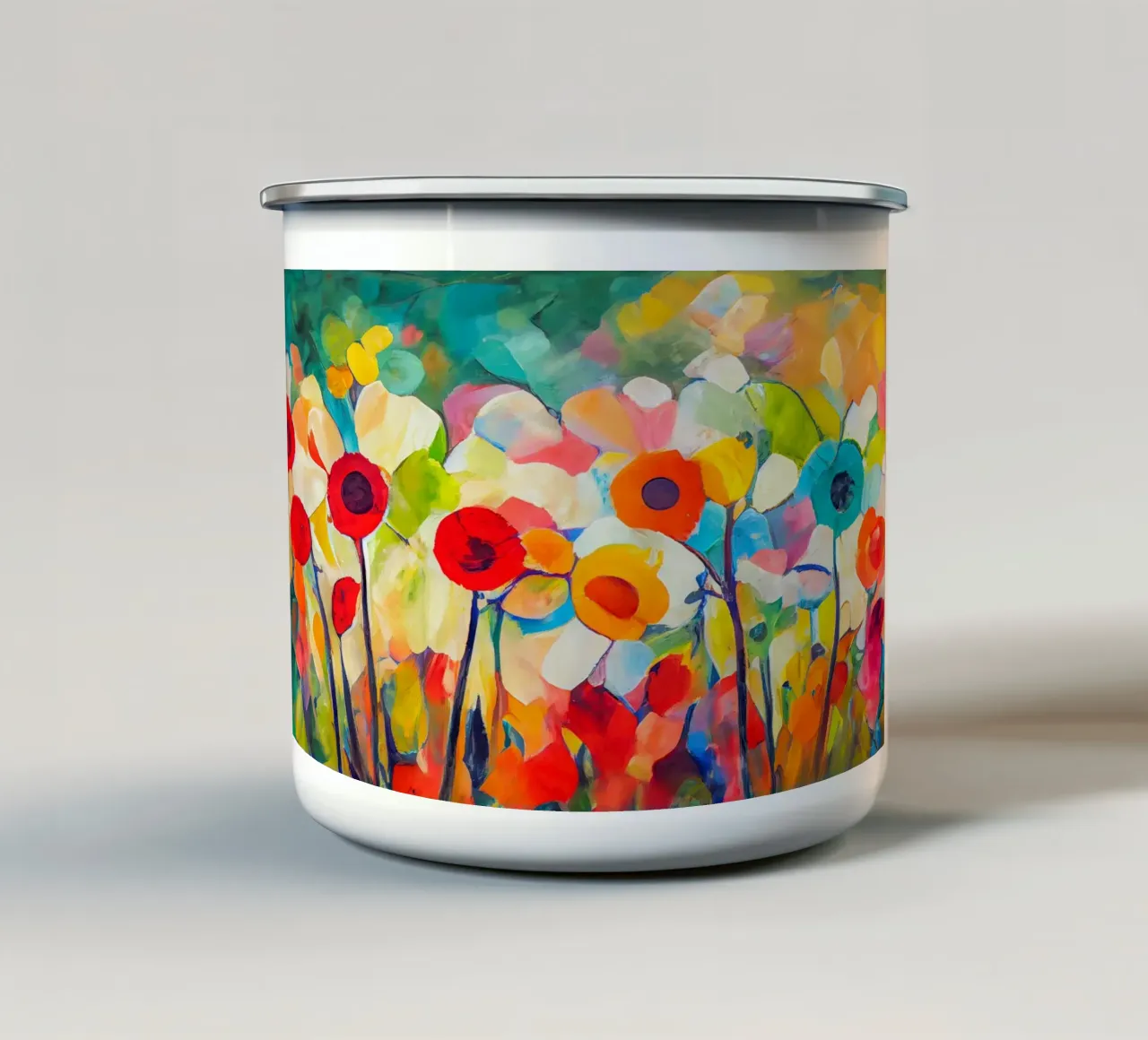 Arte da parete di Imagine tazza in smalto da Imagine