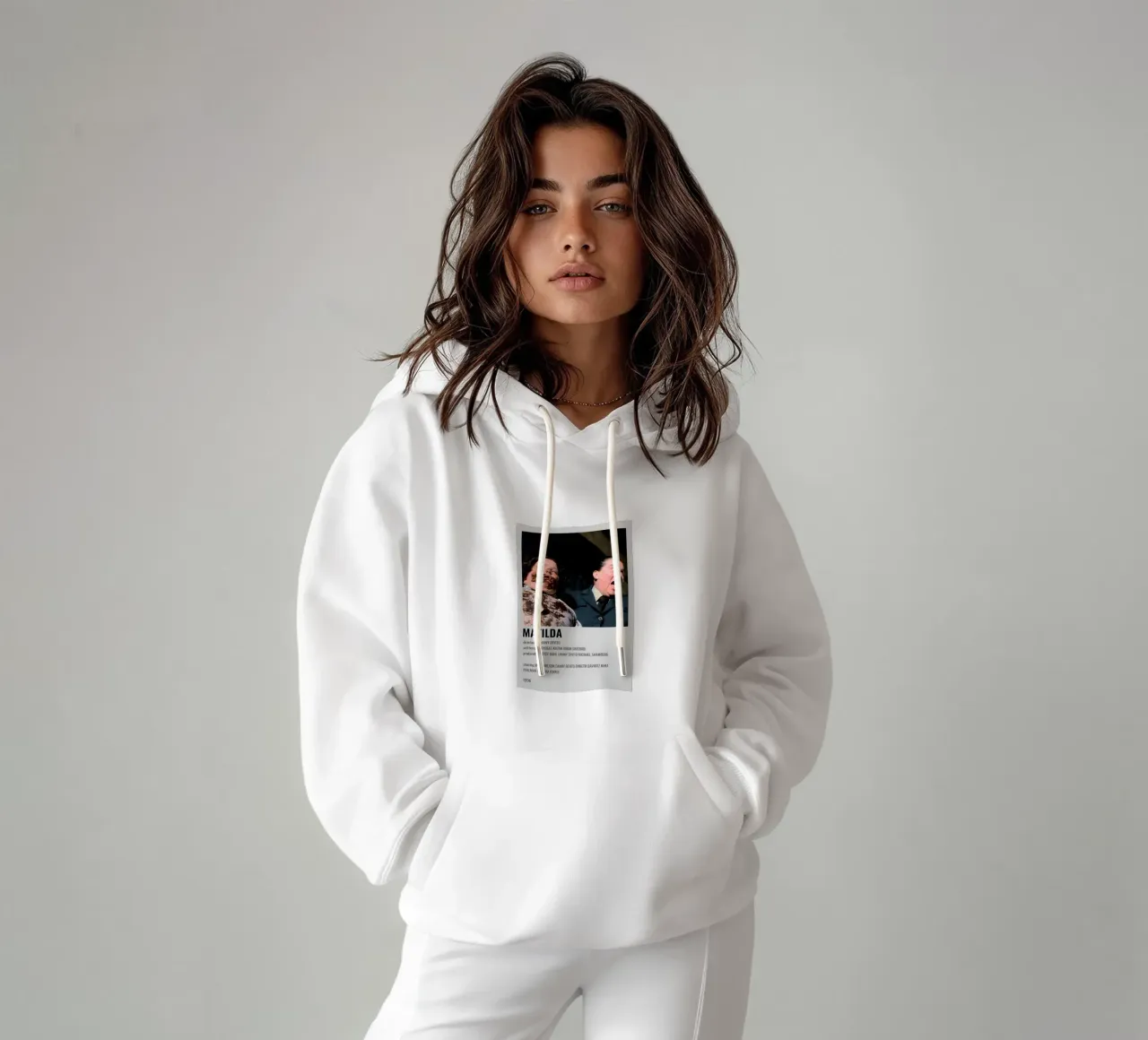 MATILDA felpa con cappuccio da MVFminimalist