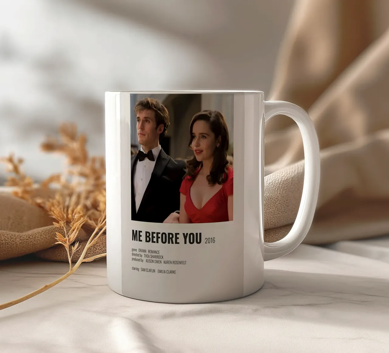ME BEFORE YOU 2016 tazza in ceramica da MVFminimalist