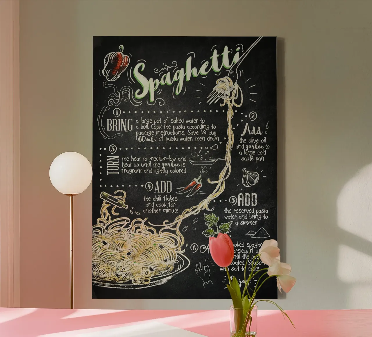 Spaghetti tela con Cornice a cassetta da Patrick J Curtis