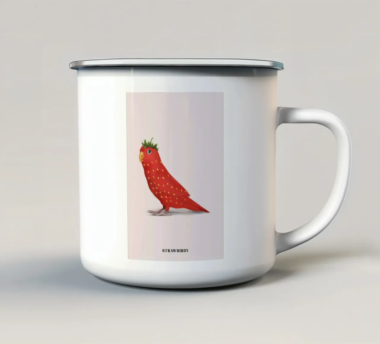 Paglierino tazza in smalto da Patrick J Curtis