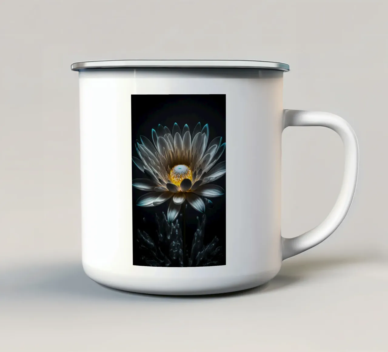 Arte da parete di Imagine tazza in smalto da Imagine