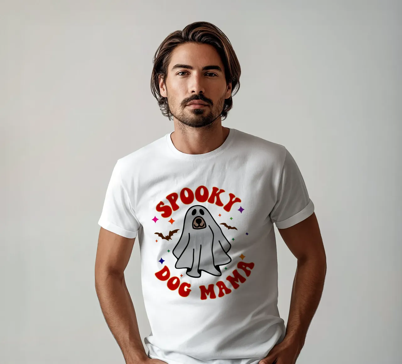 mamma cane spettrale t-shirt da ersanim