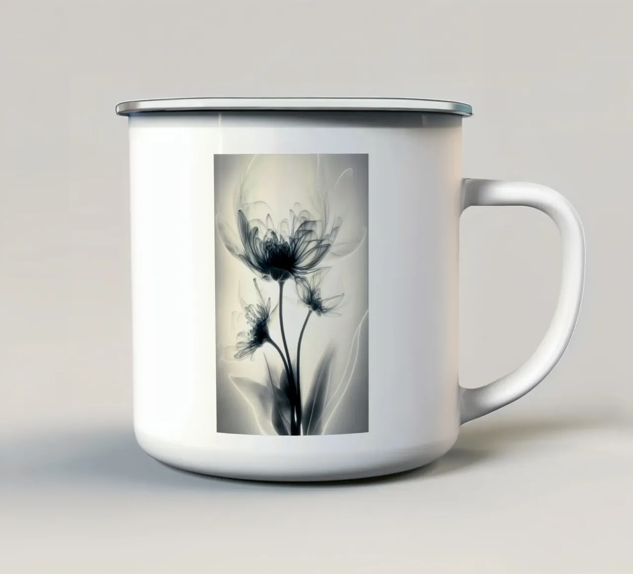 Arte da parete di Imagine tazza in smalto da Imagine