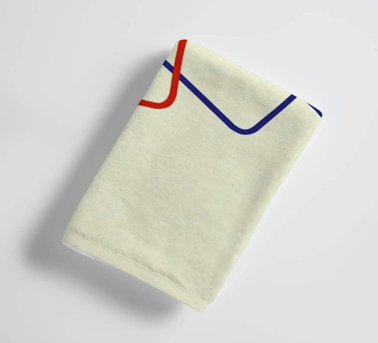 Ted Net Chair Red Blue asciugamano da bagno da Rosi Feist
