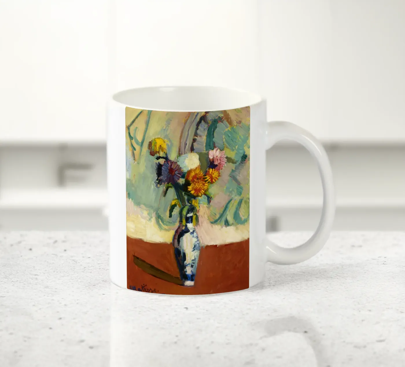 Vase ceramic mug by Vonda Shop