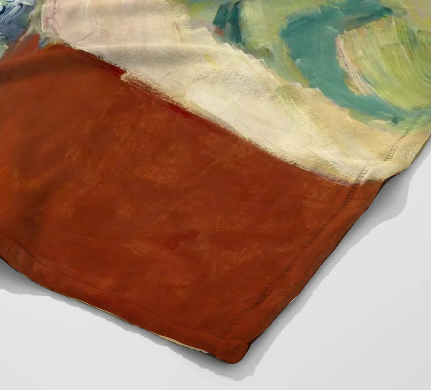 Vase fleece blanket by Vonda Shop