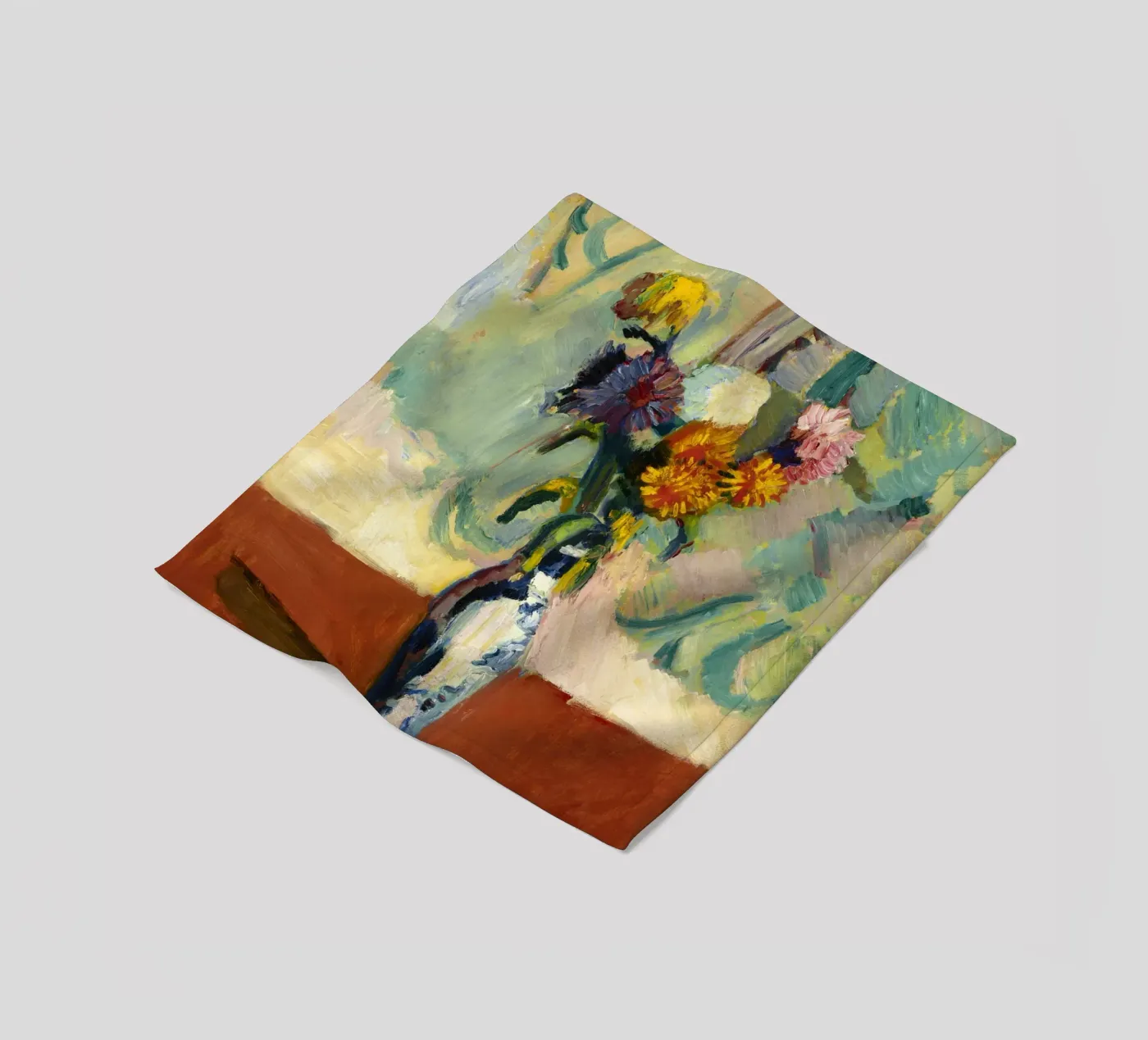 Vase fleece blanket by Vonda Shop