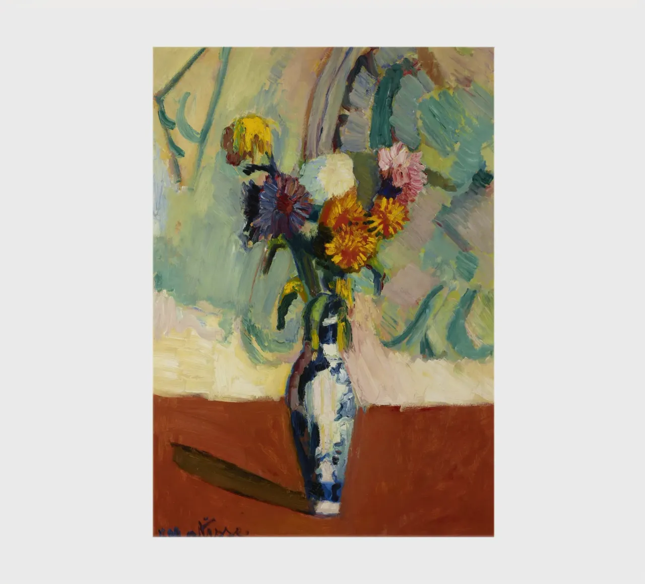 Vase notebook by Vonda Shop