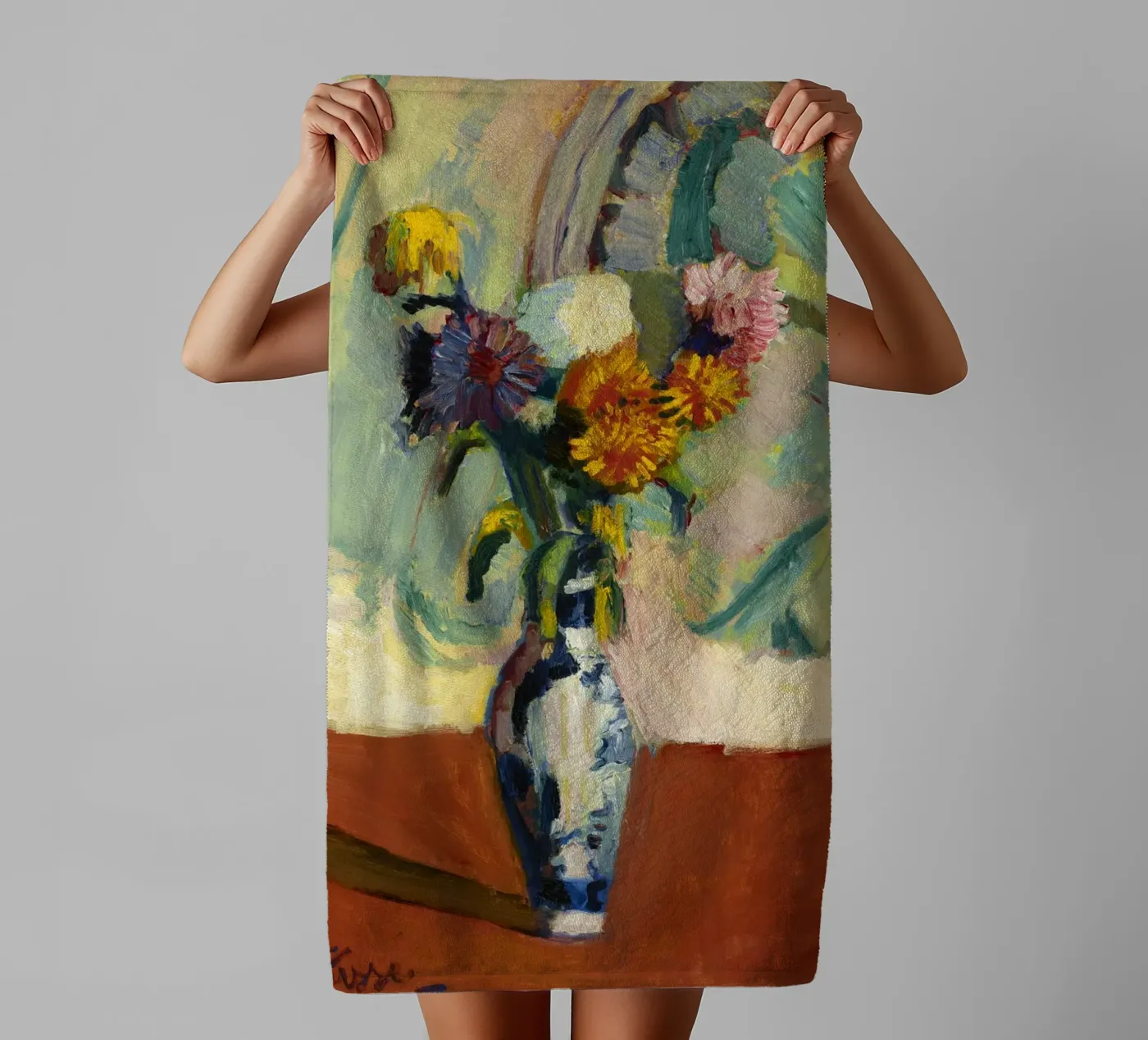 Vaas badhanddoek van Vonda Shop