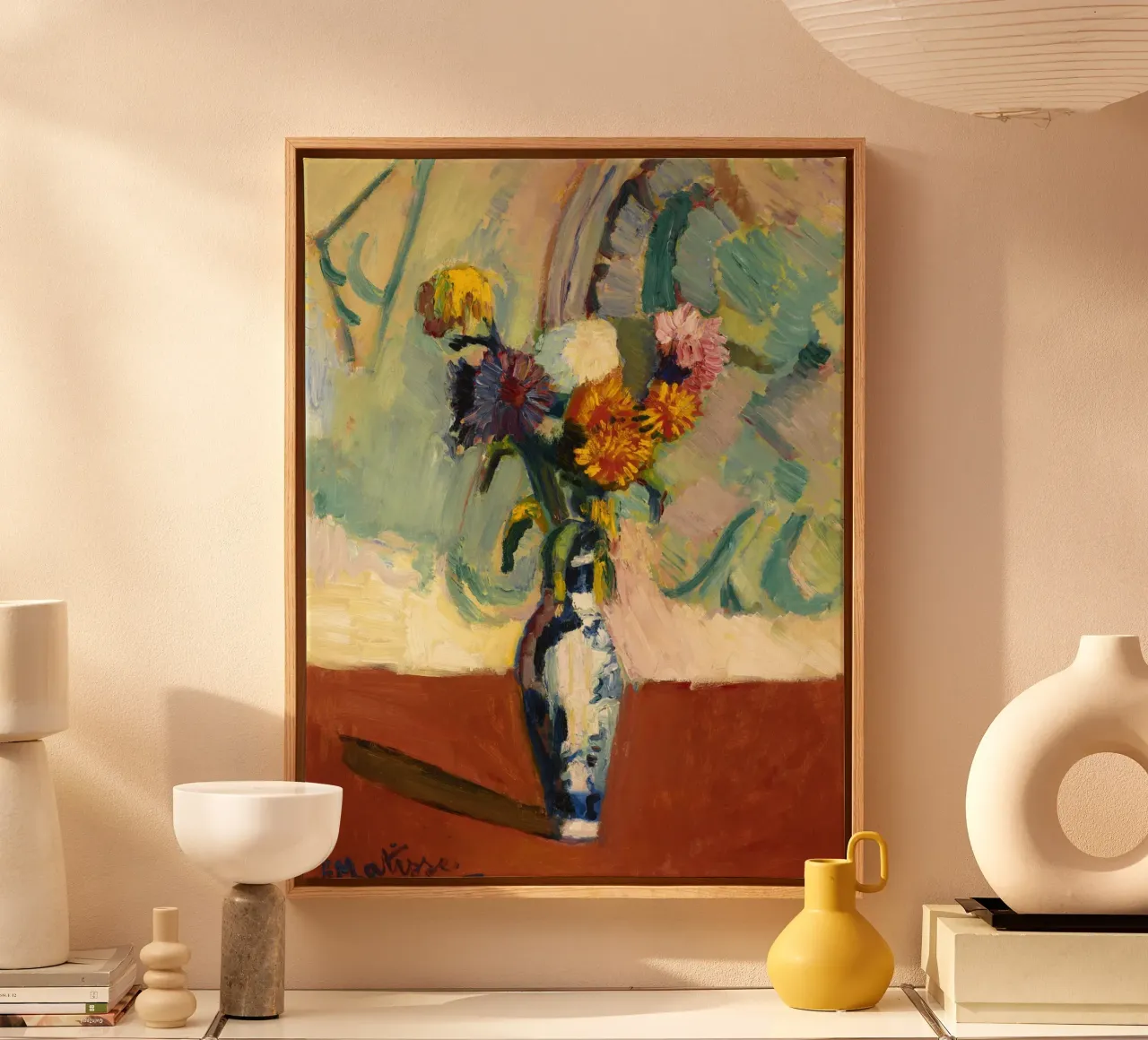 Vase canvas by Vonda Shop