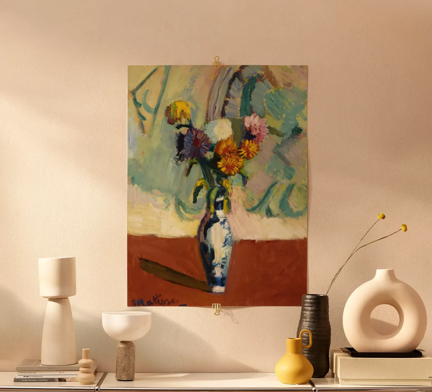 Vase Poster von Vonda Shop
