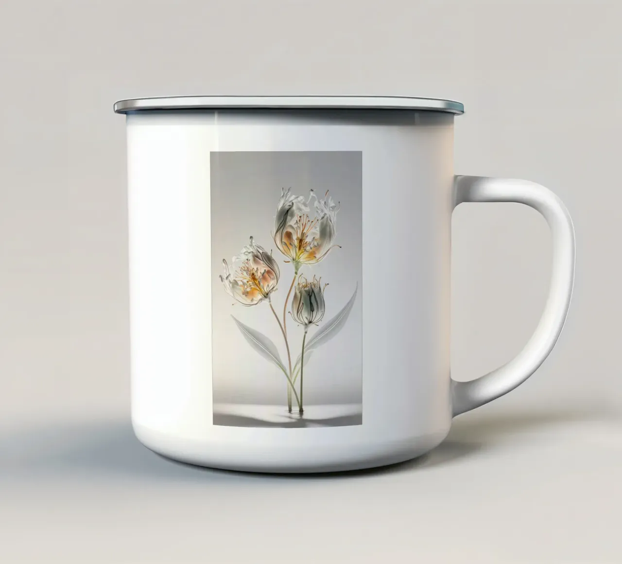Arte da parete di Imagine tazza in smalto da Imagine