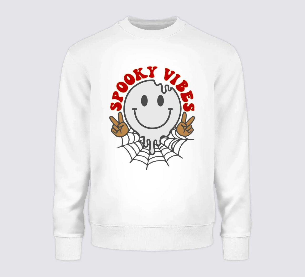 spooky vibes spider funny halloween sudadera de ersanim