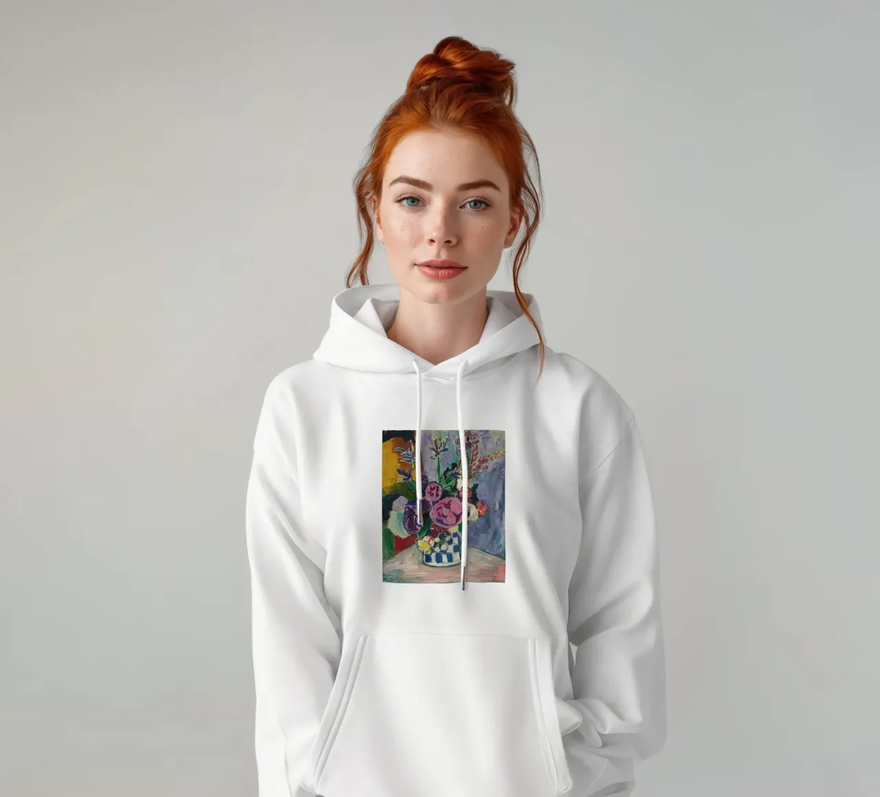 le peonie felpa con cappuccio da Vonda Shop