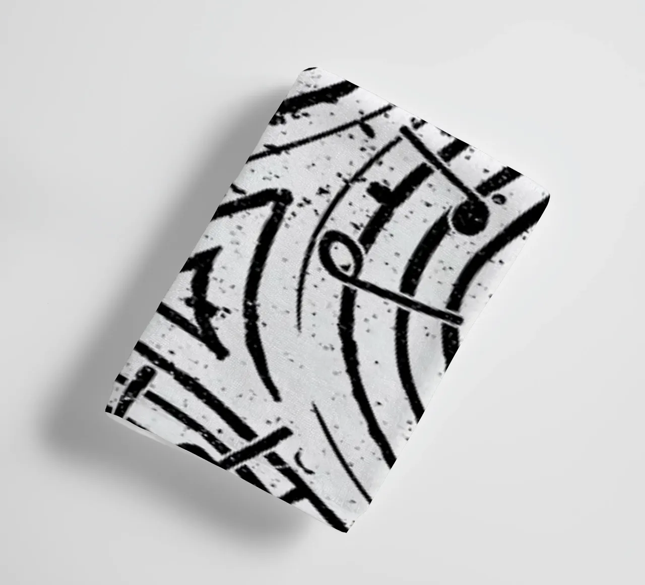 Musical Fingerprint towel by Tobe Fonseca