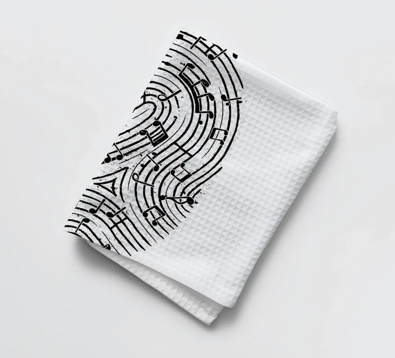 Musical Fingerprint canovaccio da cucina da Tobe Fonseca